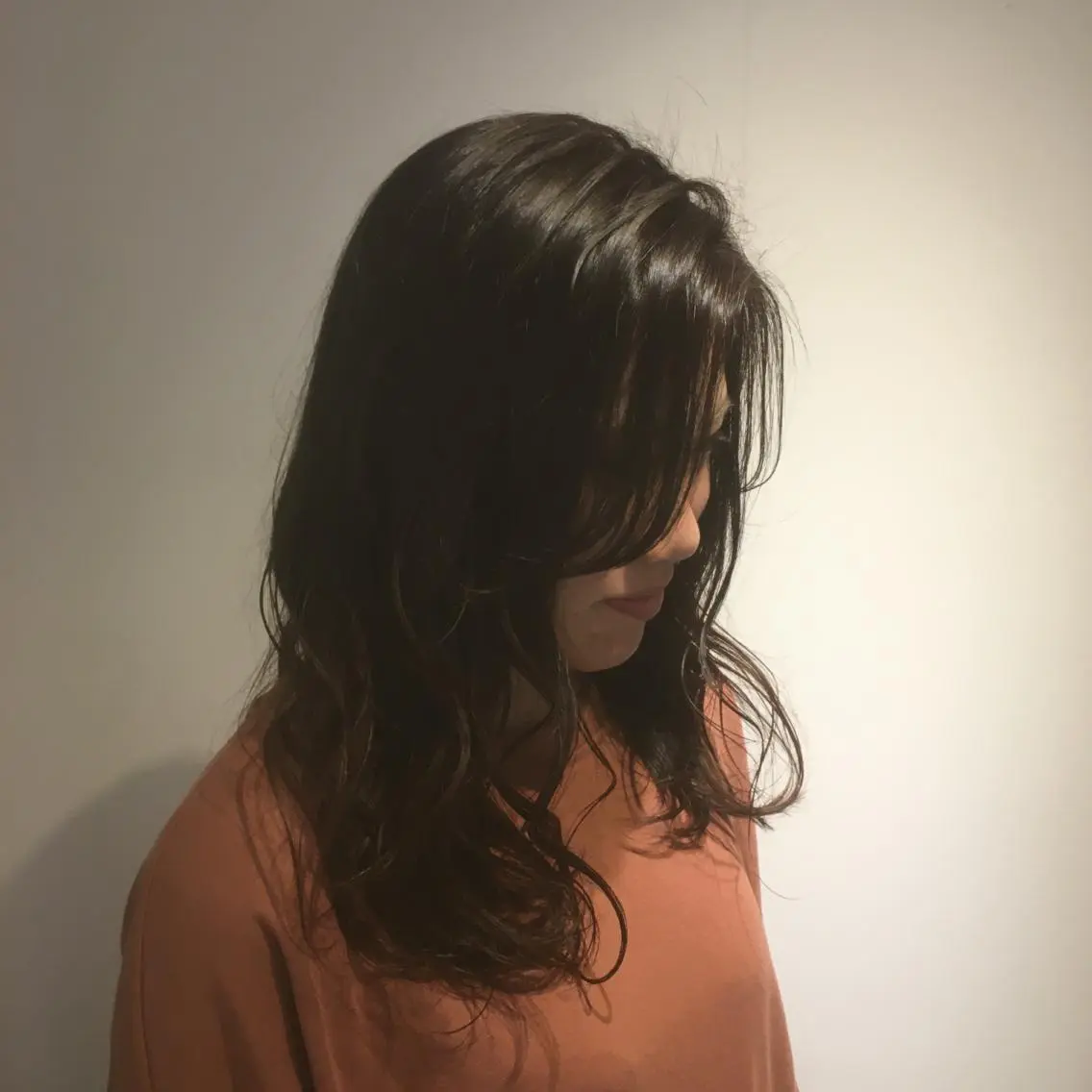 ロング カラー カット ヘアカラー トリートメント しのはら まどかのヘアスタイル