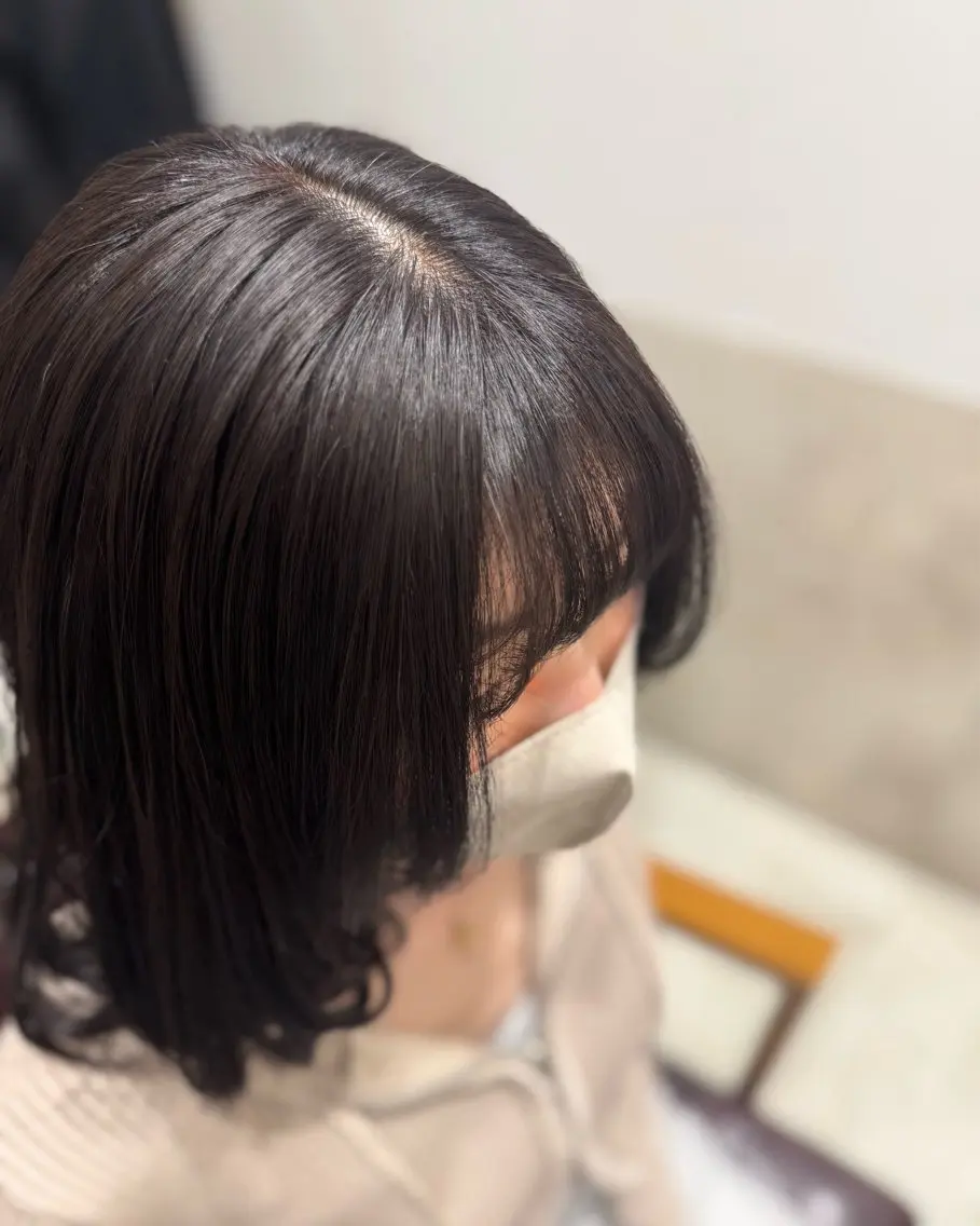 前髪カット、顔まわりスタイリング込み✂️の写真
