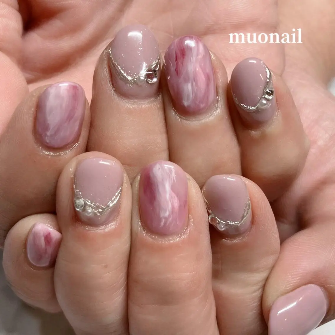 ネイル ニュアンスネイル 中川 ほののネイルデザイン
