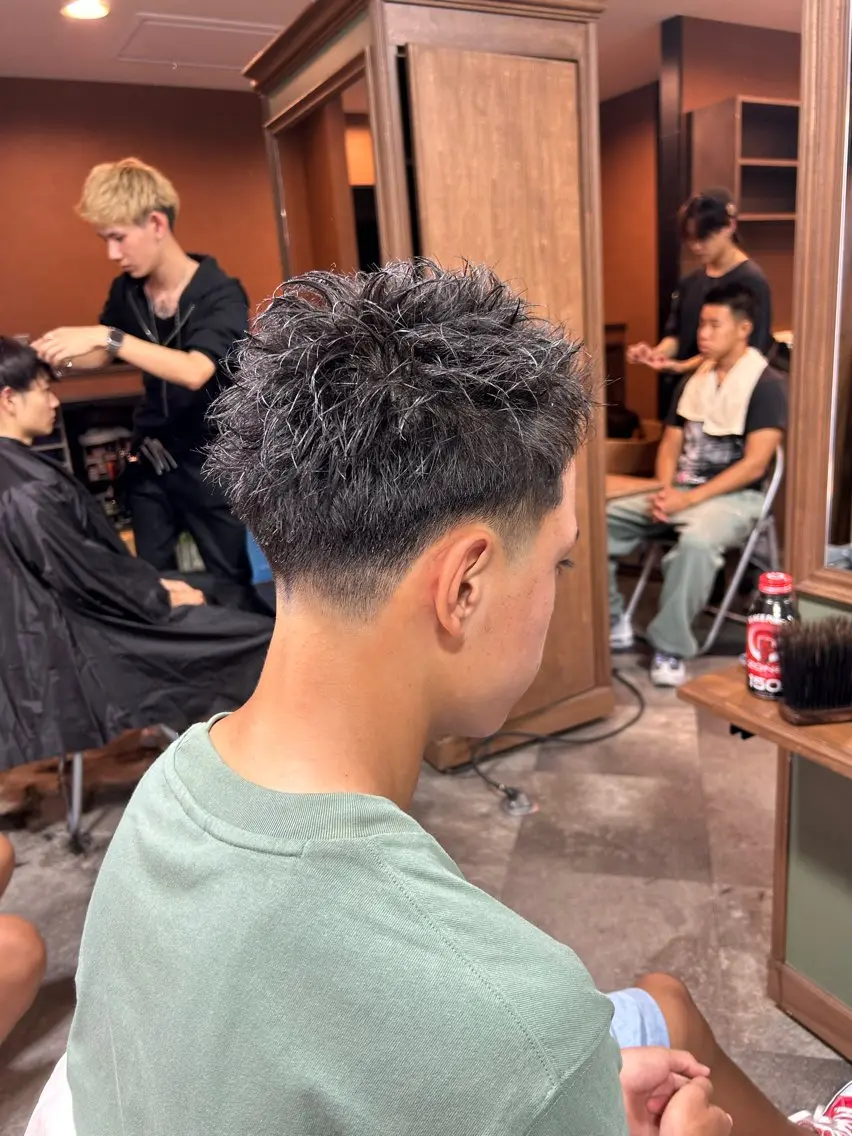 ショート メンズ 衛藤 星芭／カット無料天神のヘアスタイル