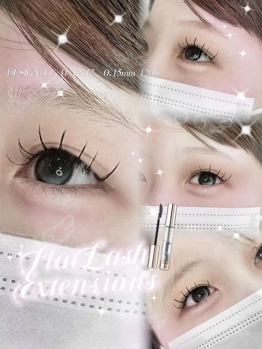 マツエク・マツパ マツエク 束感まつげ🎀美眉 NANAMIのマツエク・マツパデザイン