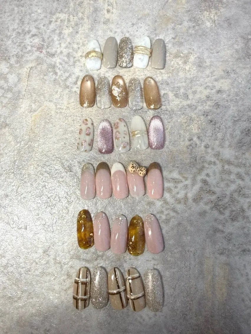 【HAND】セレクトアートBコース🩶他店様オフ無料の写真
