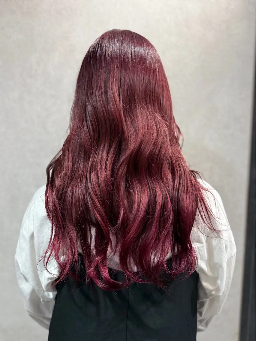 🫧ブリーチ込み高発色ダブルカラー×手触りモチupプレミアムトリートメント🫧の写真