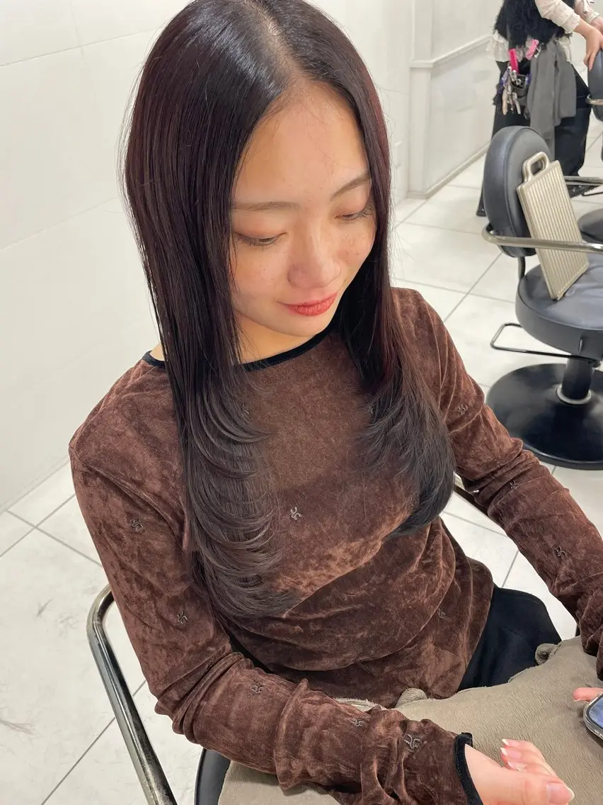 ロング 🌼ブリーチなしw/ 稲吉由莉穂🌼のヘアスタイル