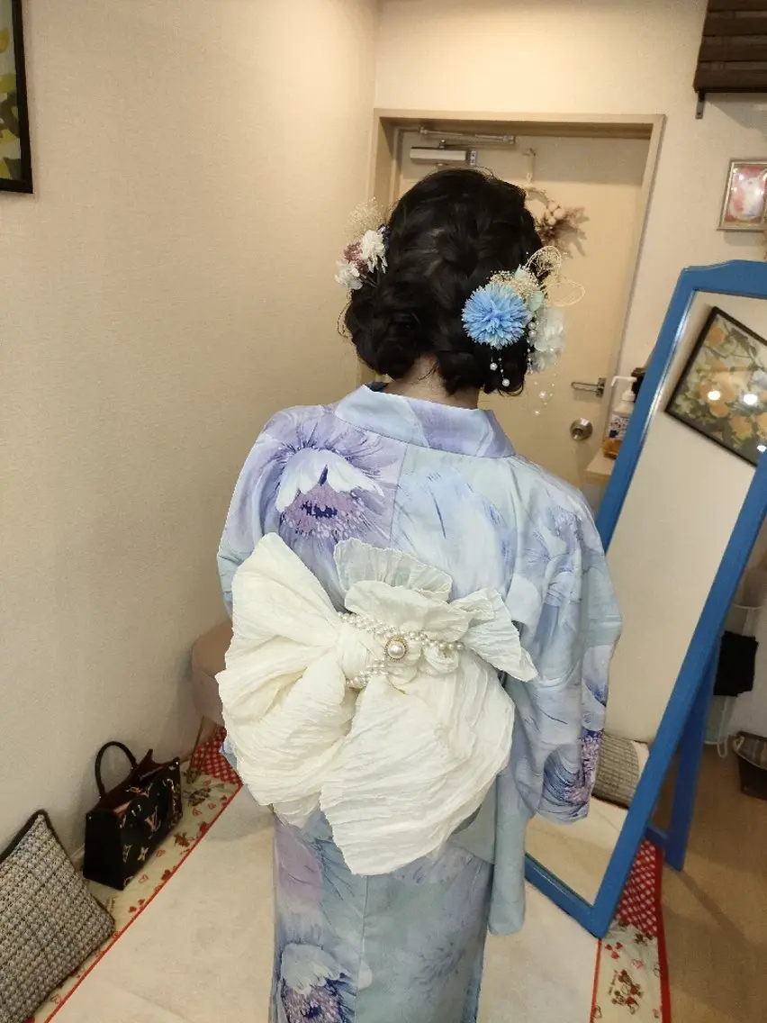 ヘアアレンジ 着付け HempBeauty 浅野アサミのヘアスタイル