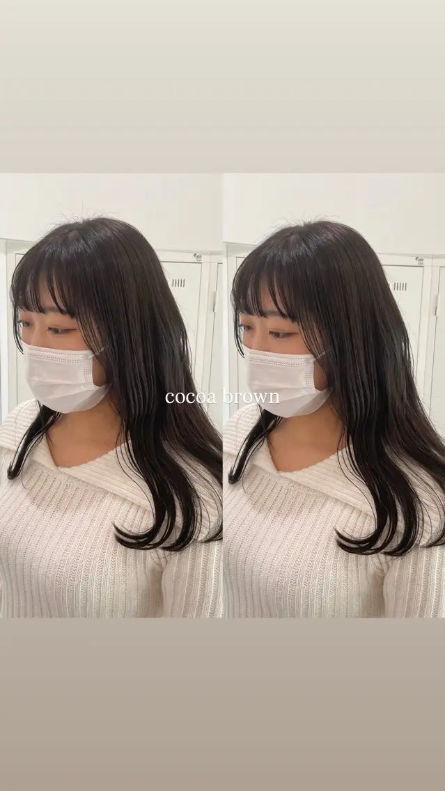 1番人気メニュー✨ 【💞メンテナンスカット×ワンカラー×プチトリートメント💞】の写真