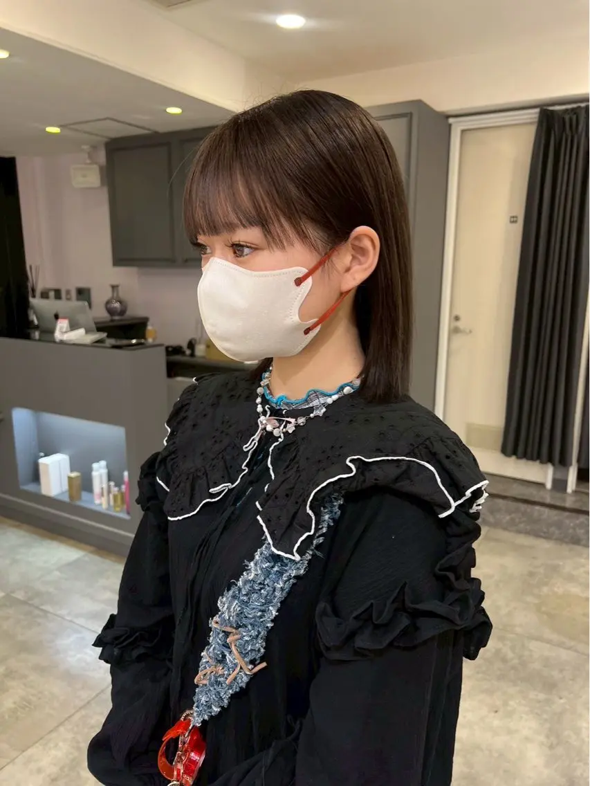 ショート 髪質改善 Noe心斎橋店のヘアスタイル
