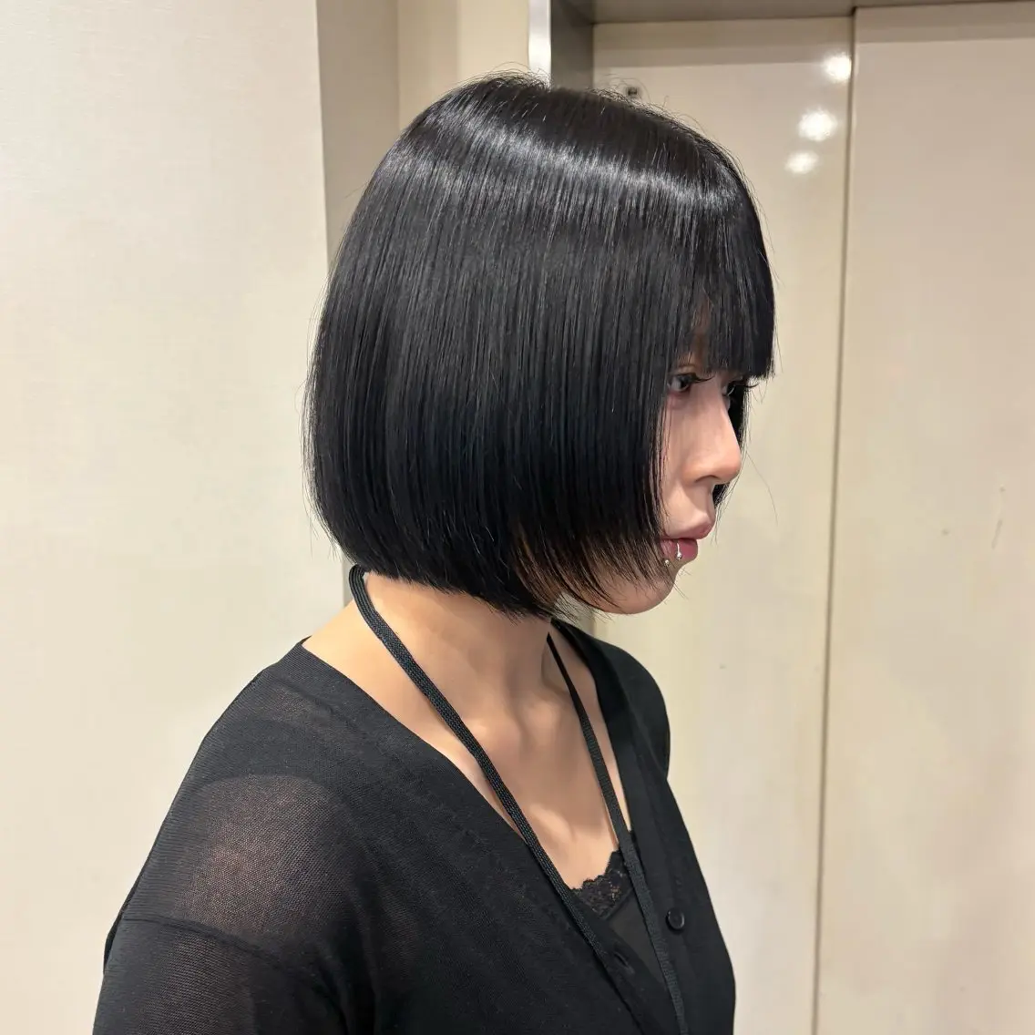 ミディアム カット hair/cut & stylingあおいのヘアスタイル