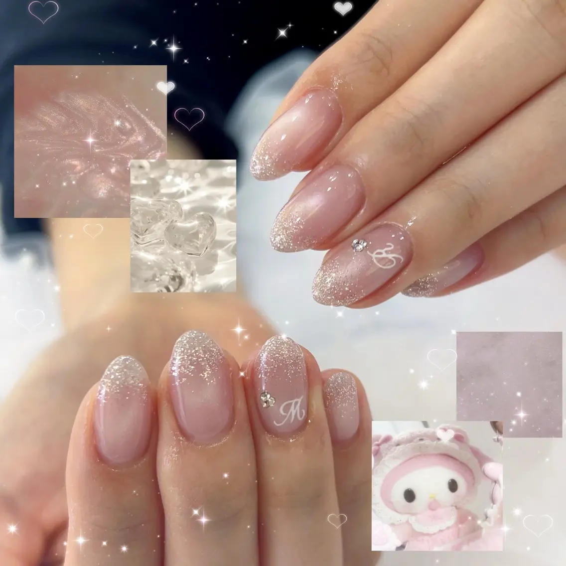 ネイル ハンドネイル 🪄mimi🎀 Midori🪽のネイルデザイン
