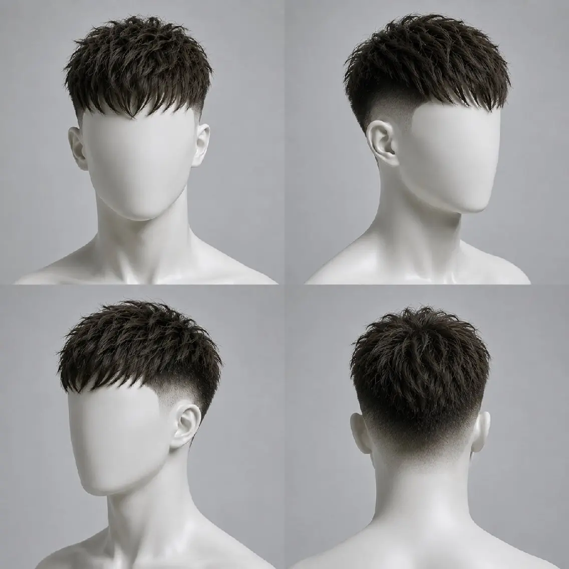 【撮影OKの方限定】フェードカット　テクスチャーカットスタイルの写真