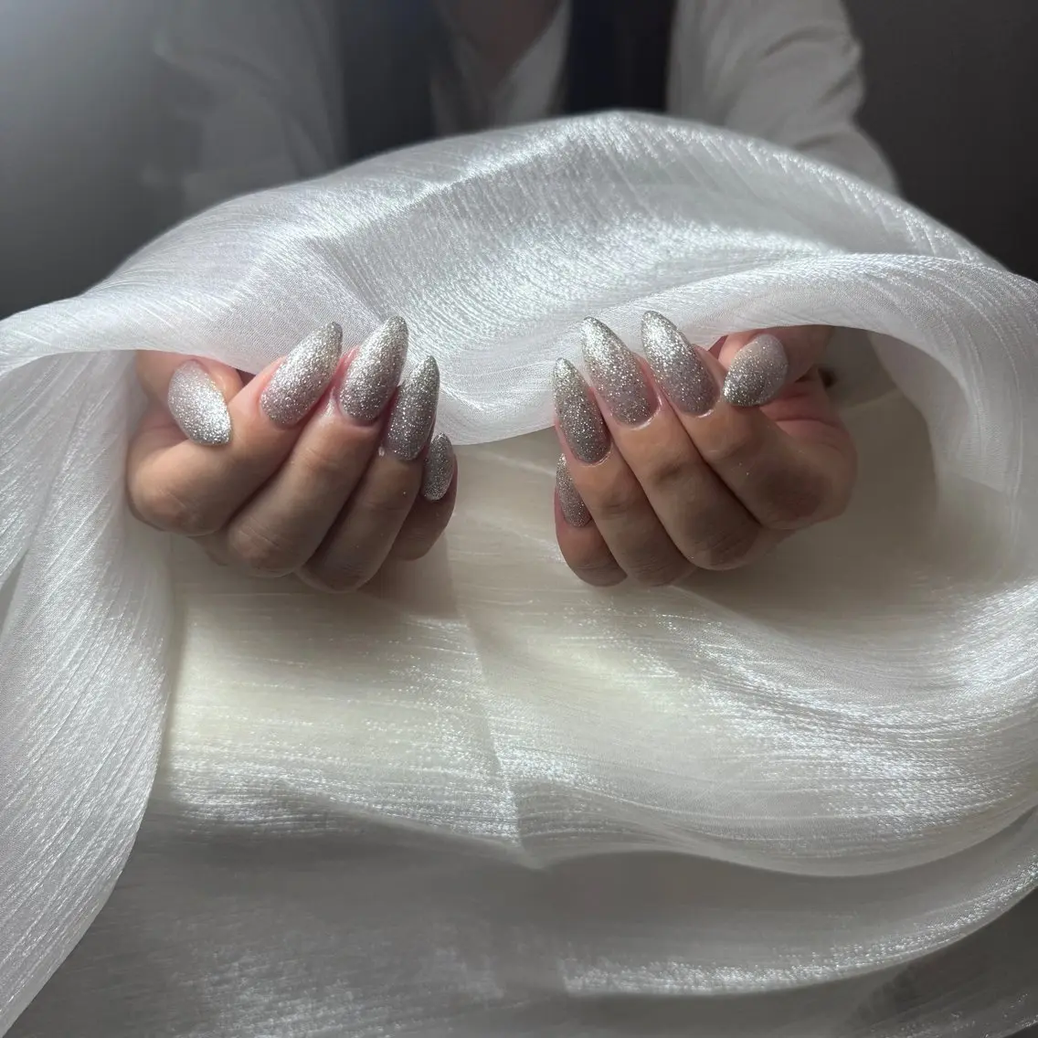 ネイル チークネイル フレンチネイル グラデーション 韓国ネイル マグネットネイル ハンドネイル Hana Nailのネイルデザイン