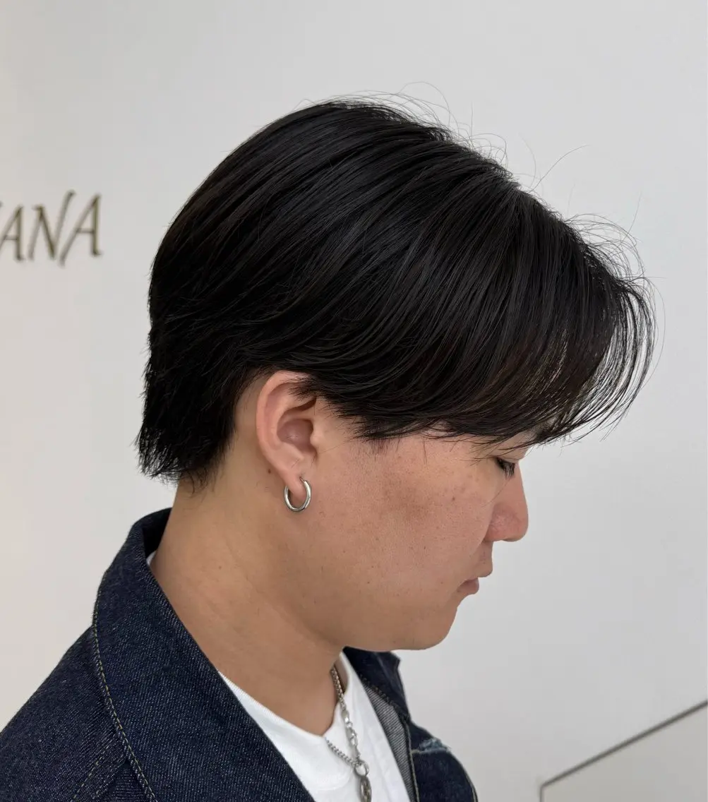 メンズ yuna ハイトーン メンズカットのヘアスタイル
