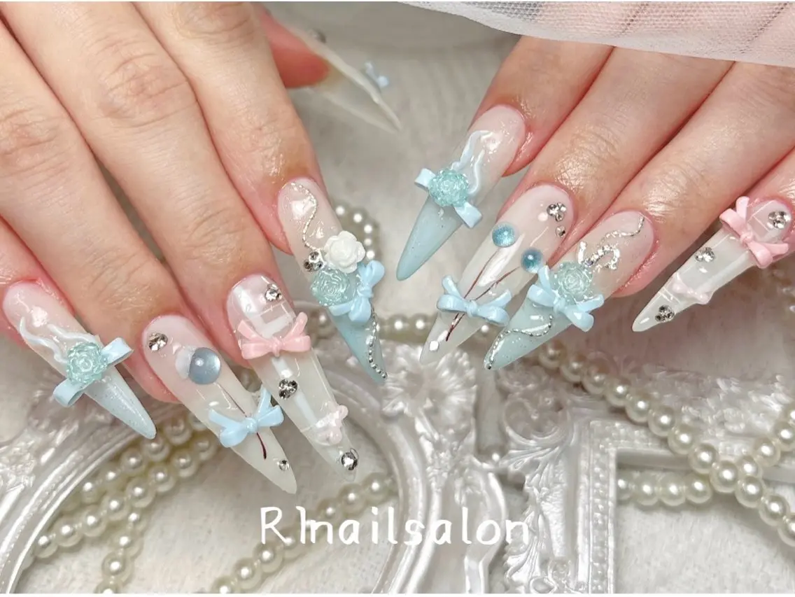ネイル ジェルネイル 韓国ネイル マグネットネイル 持ち込み ワンカラーネイル ハンドネイル ハンドケア R1🎀Nail💕 池袋東口店のネイルデザイン