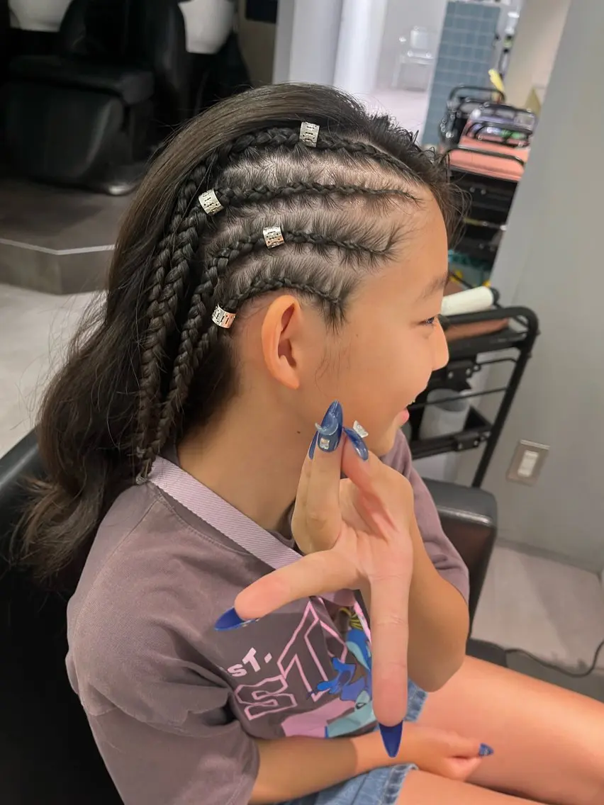 ヘアアレンジ ダル 理佳レベッカのヘアスタイル