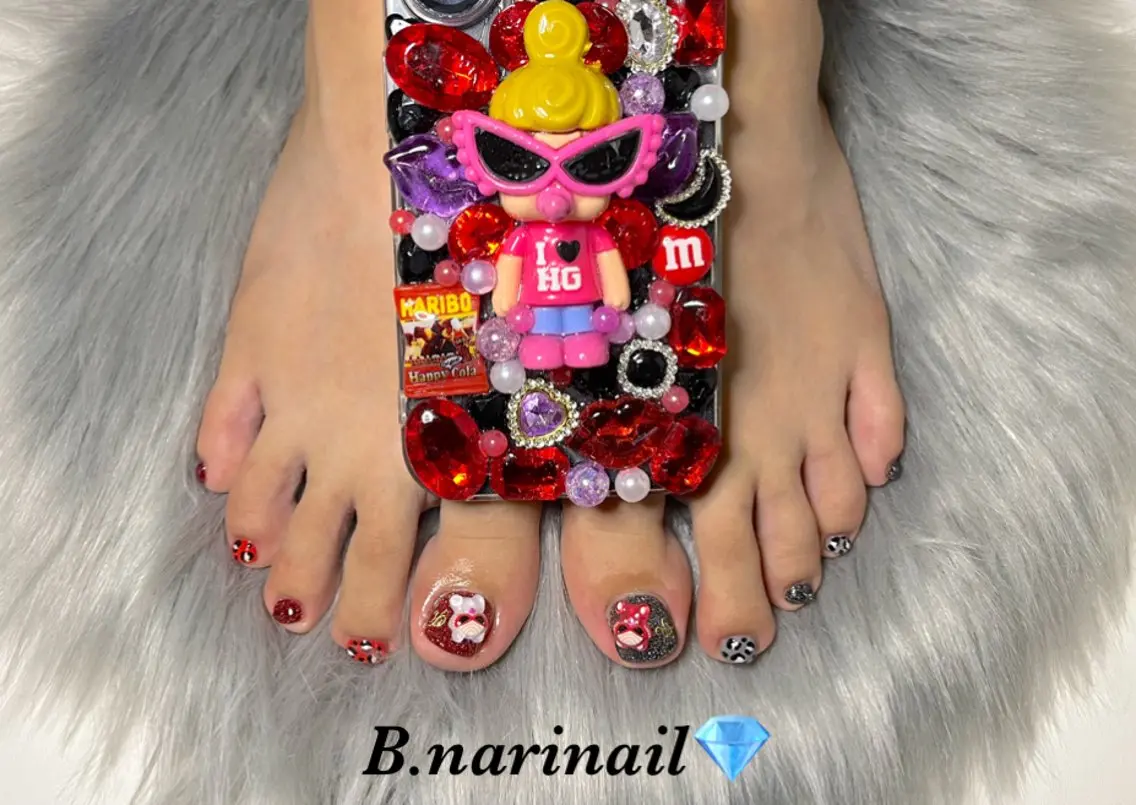 ネイル フットネイル ハンドケア b.nari nailのネイルデザイン