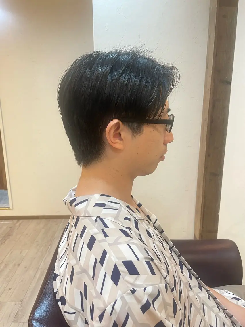 メンズ 刈り上げ 渋谷 留菜のヘアスタイル