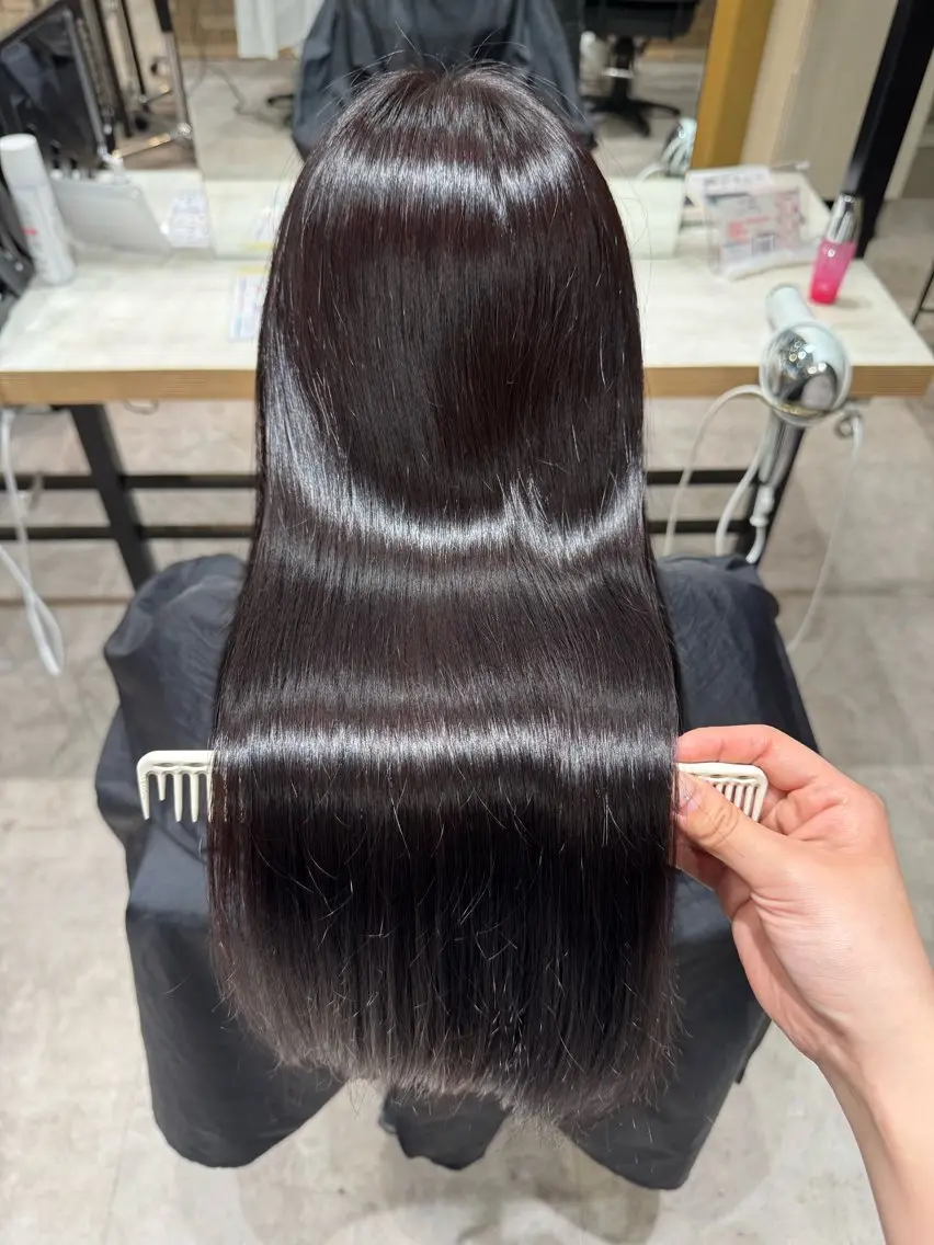 カラー ヘアカラー Miyuu🎀カラー ・束感マツエク👀✨のマツエク・マツパデザイン