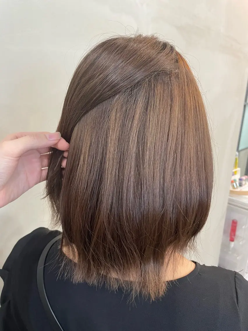 ミディアム カラー ALLEN hair /まなのヘアスタイル
