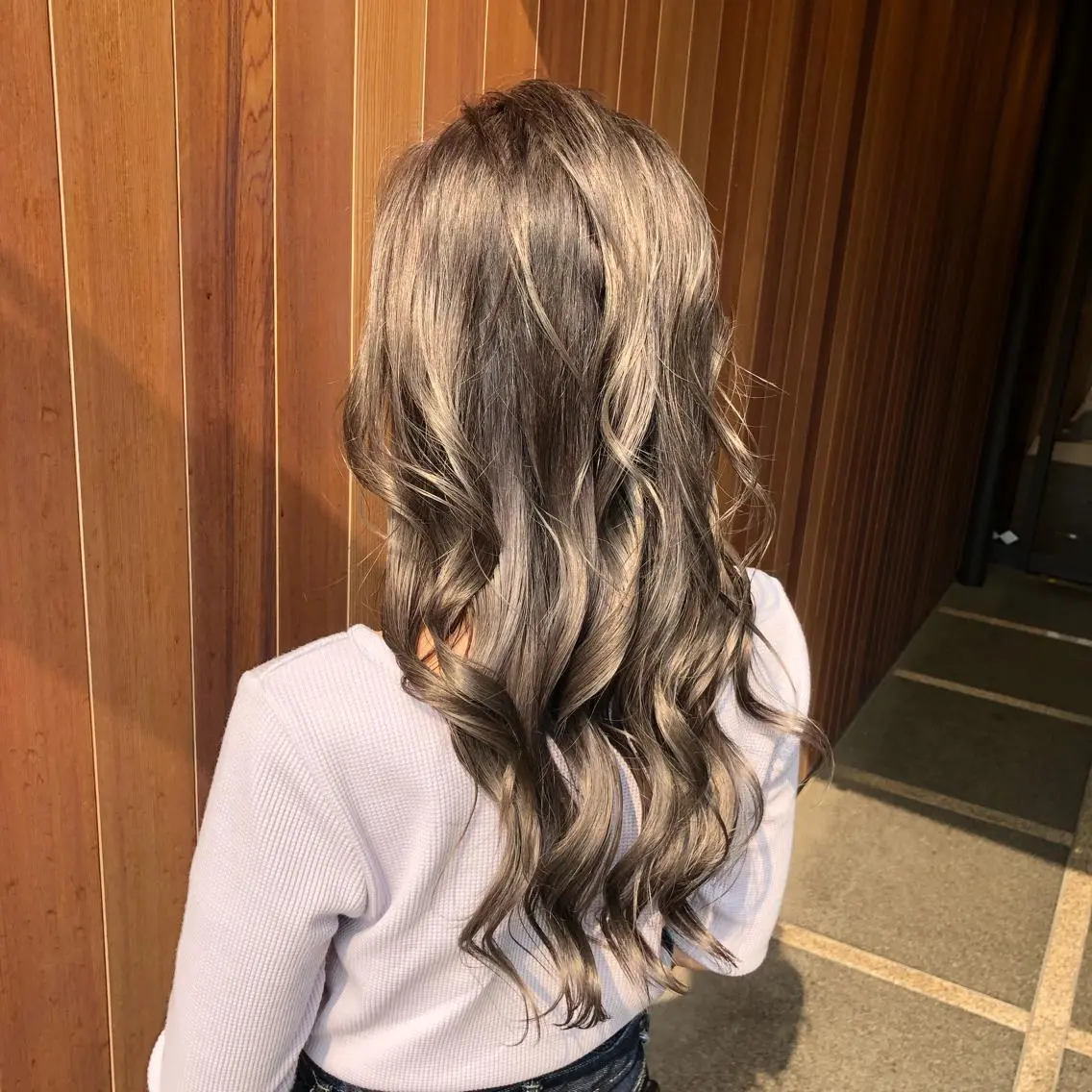 ロング 反橋 聖のヘアスタイル