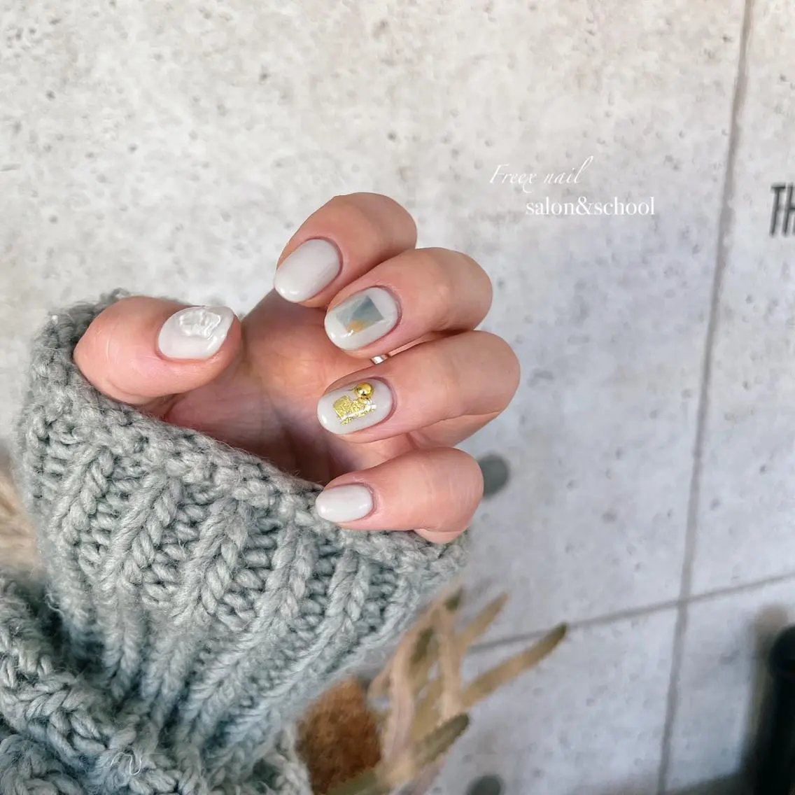 ネイル ハンドネイル ハンドケア freex nail /ニュアンス/個性派のネイルデザイン