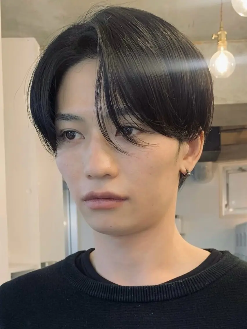 ショート メンズ 縮毛矯正 fifth elima/珠穏のヘアスタイル