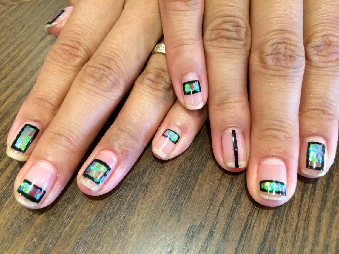 ネイル ホログラムネイル Eye nailのネイルデザイン