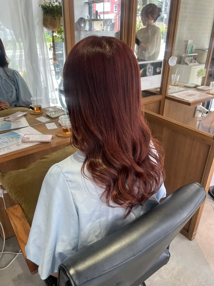 ミディアム FERIA池田 神原萌花のヘアスタイル