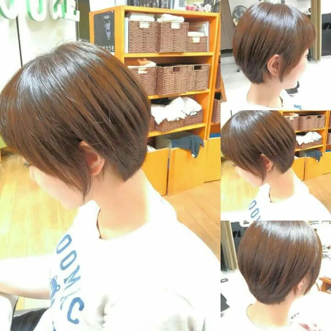 ショート 野末 美穂のヘアスタイル