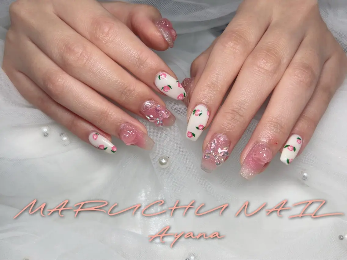 ネイル ハンドネイル MARUCHU Ayanaのネイルデザイン
