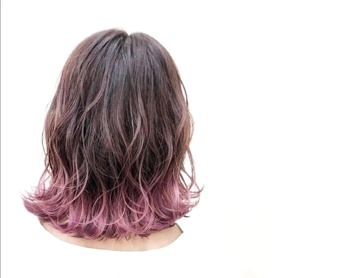 ミディアム 山下 翔のヘアスタイル