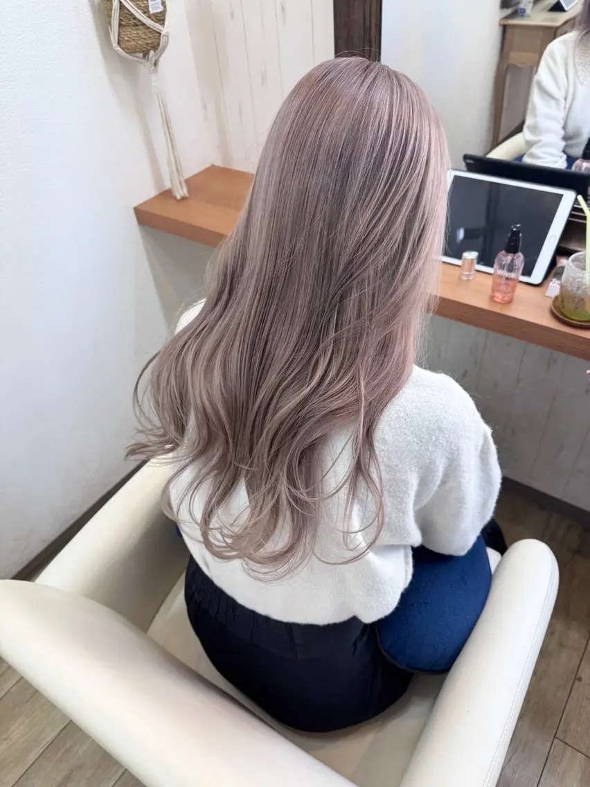 カラー ヘアカラー ンジハ えみのヘアスタイル
