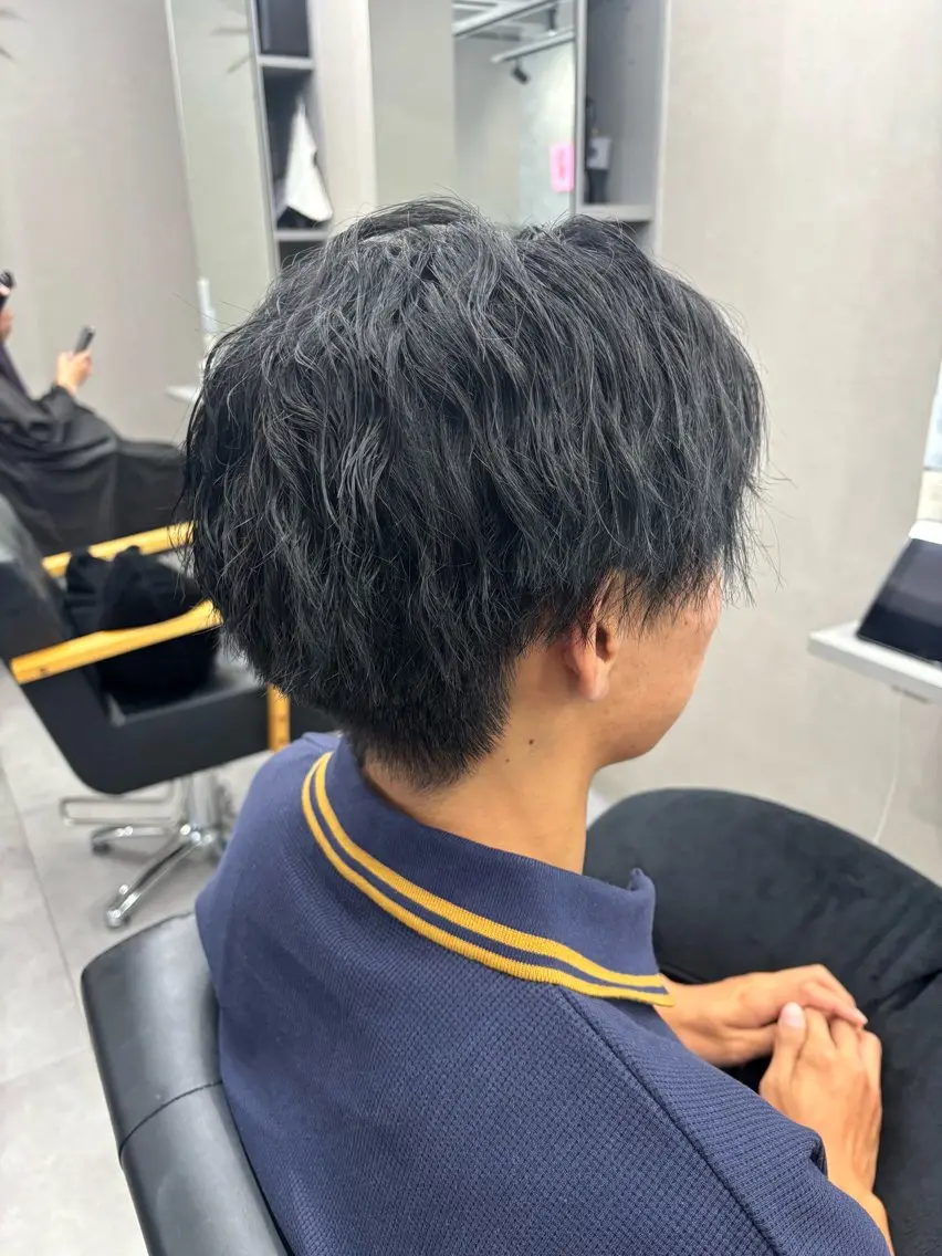 ショート カラー メンズ PALO もかのヘアスタイル