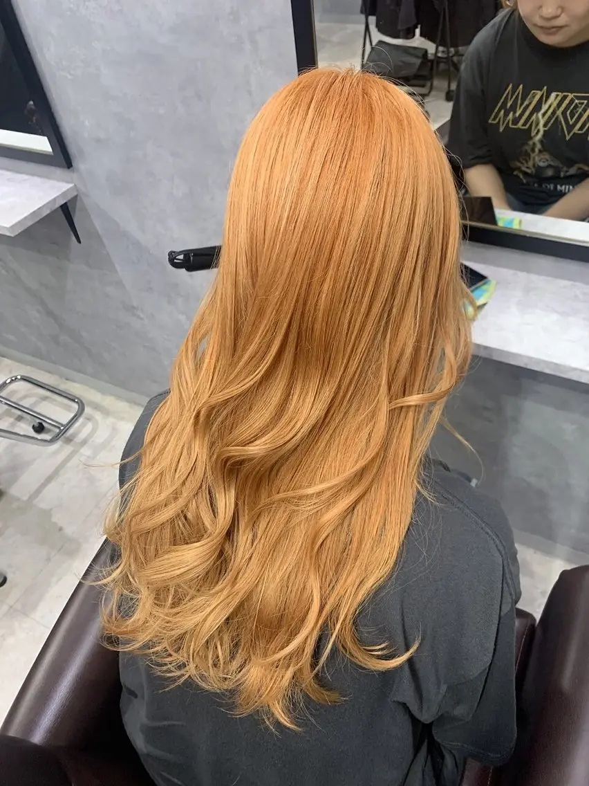 ロング カラー カット ヘアカラー トリートメント 池袋/カラー特化🎨 ロング料金なし🩵のヘアスタイル