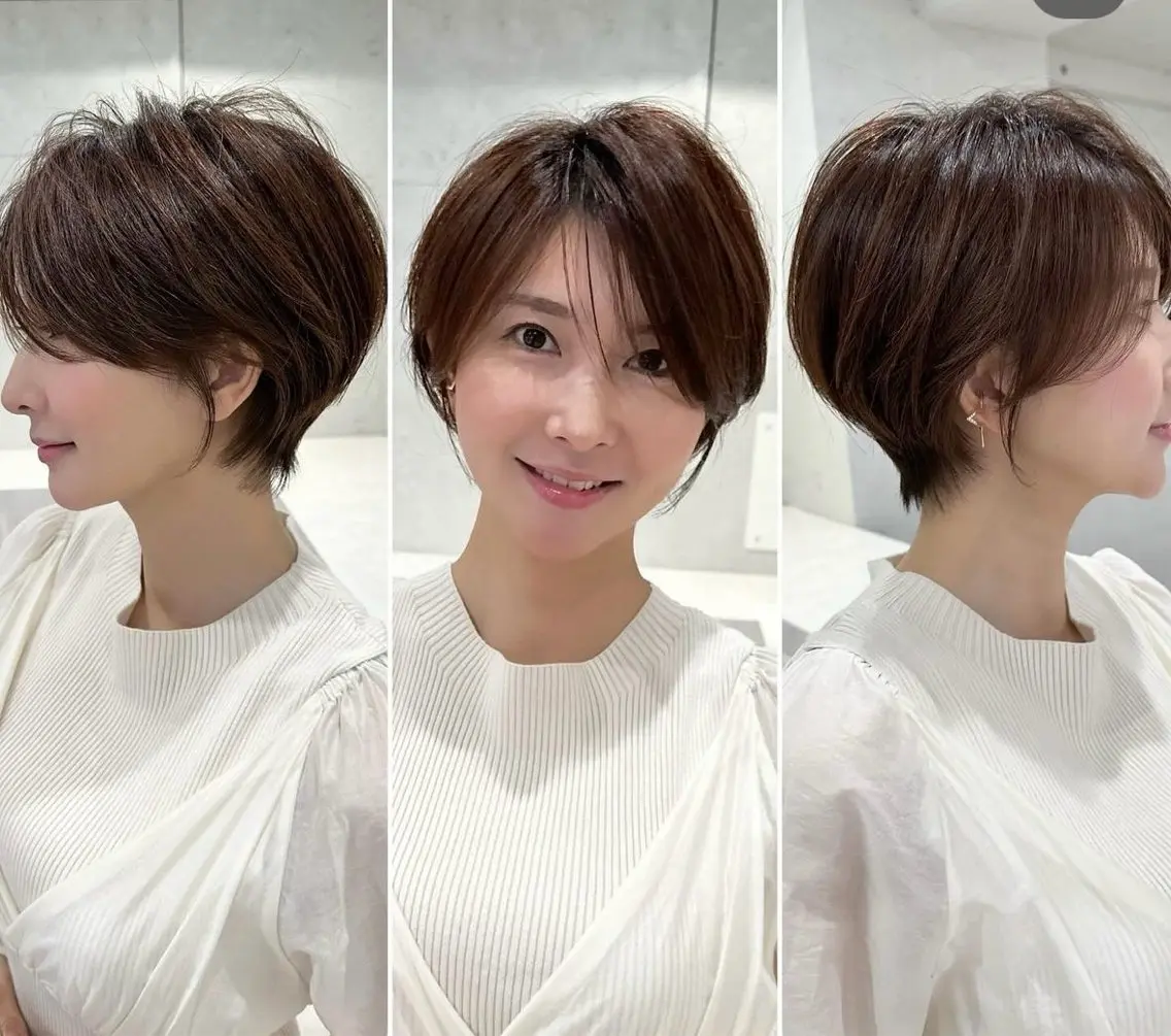 ショート 🫧似合わせショート イシダ🫧のヘアスタイル