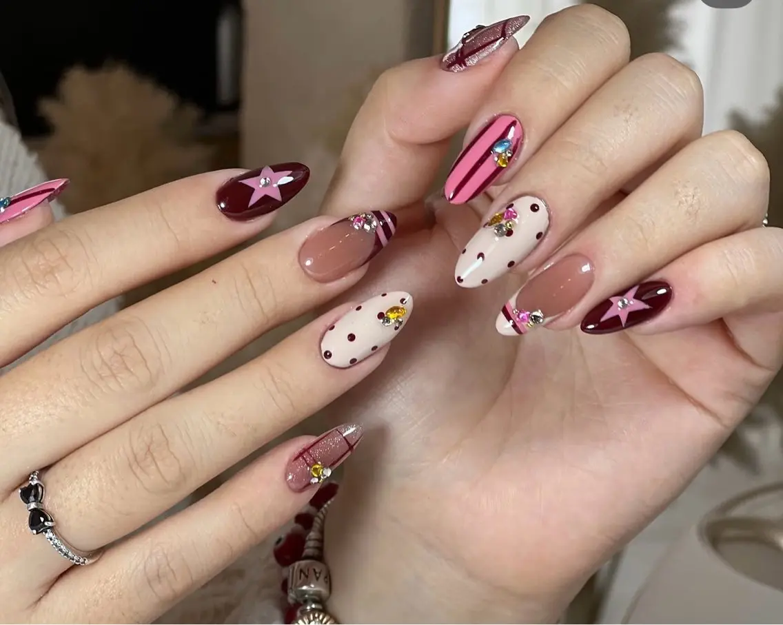 ネイル 韓国ネイル 持ち込み ニュアンスネイル ネイルチップ ハンドネイル TABI ANA.CHUOのネイルデザイン