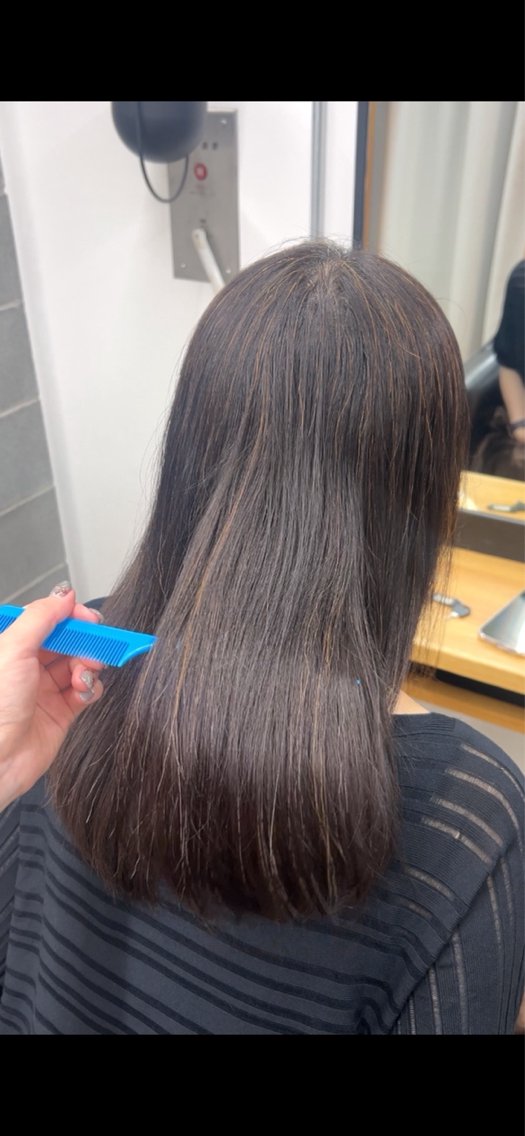 髪質改善シームレス(ヘッドスパ5分付き)の写真