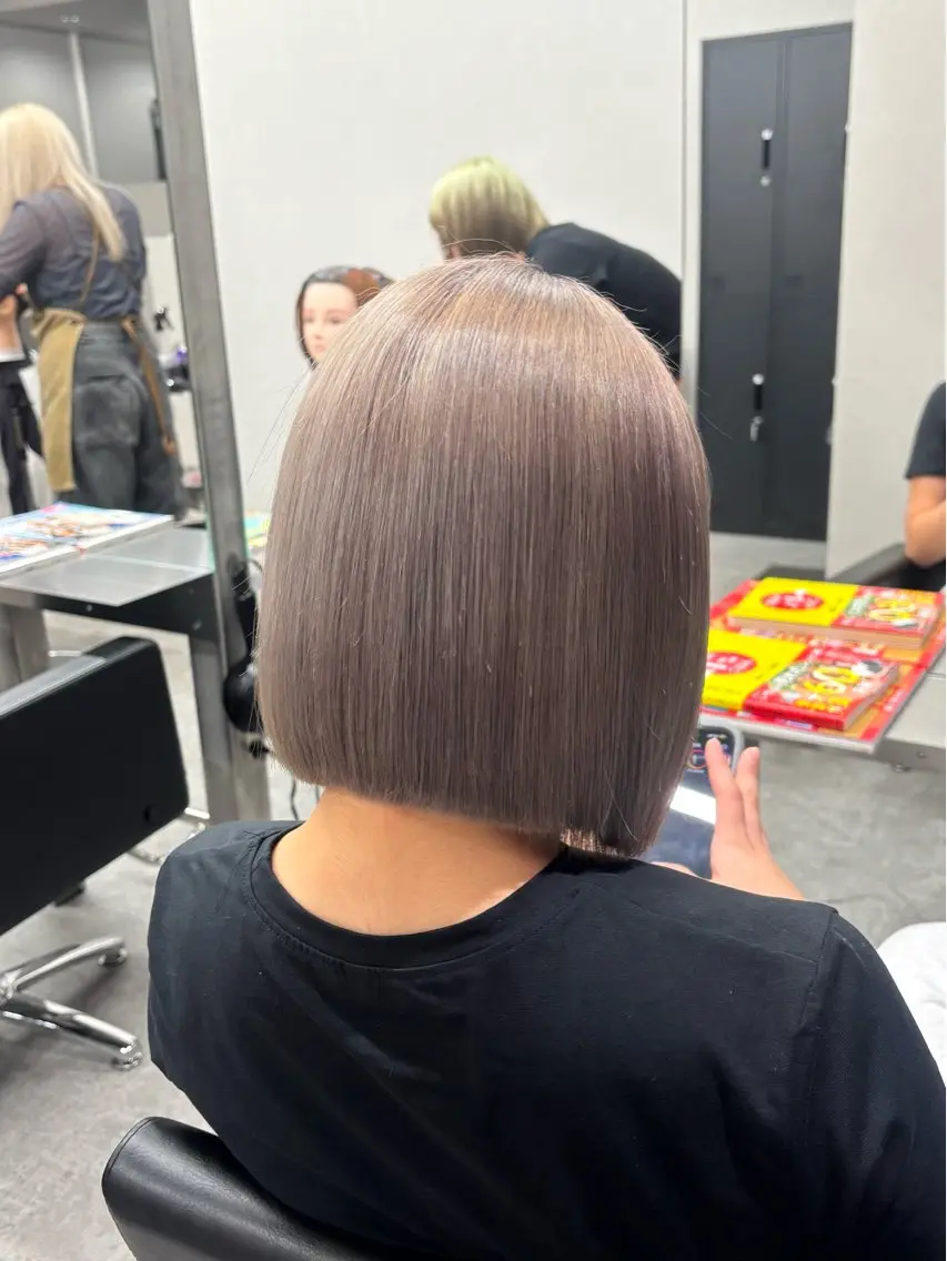 ボブスタイルの写真