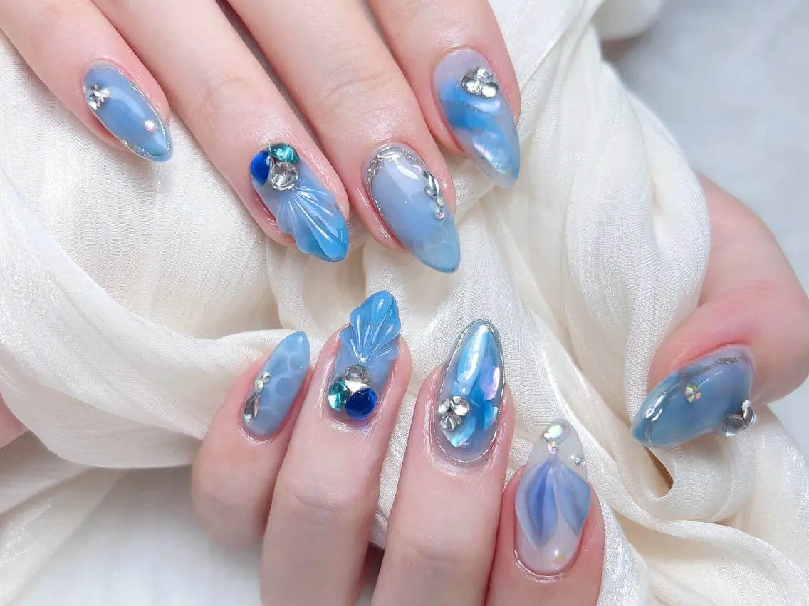 ネイル M 🌷Nail 長さだし専門店のネイルデザイン