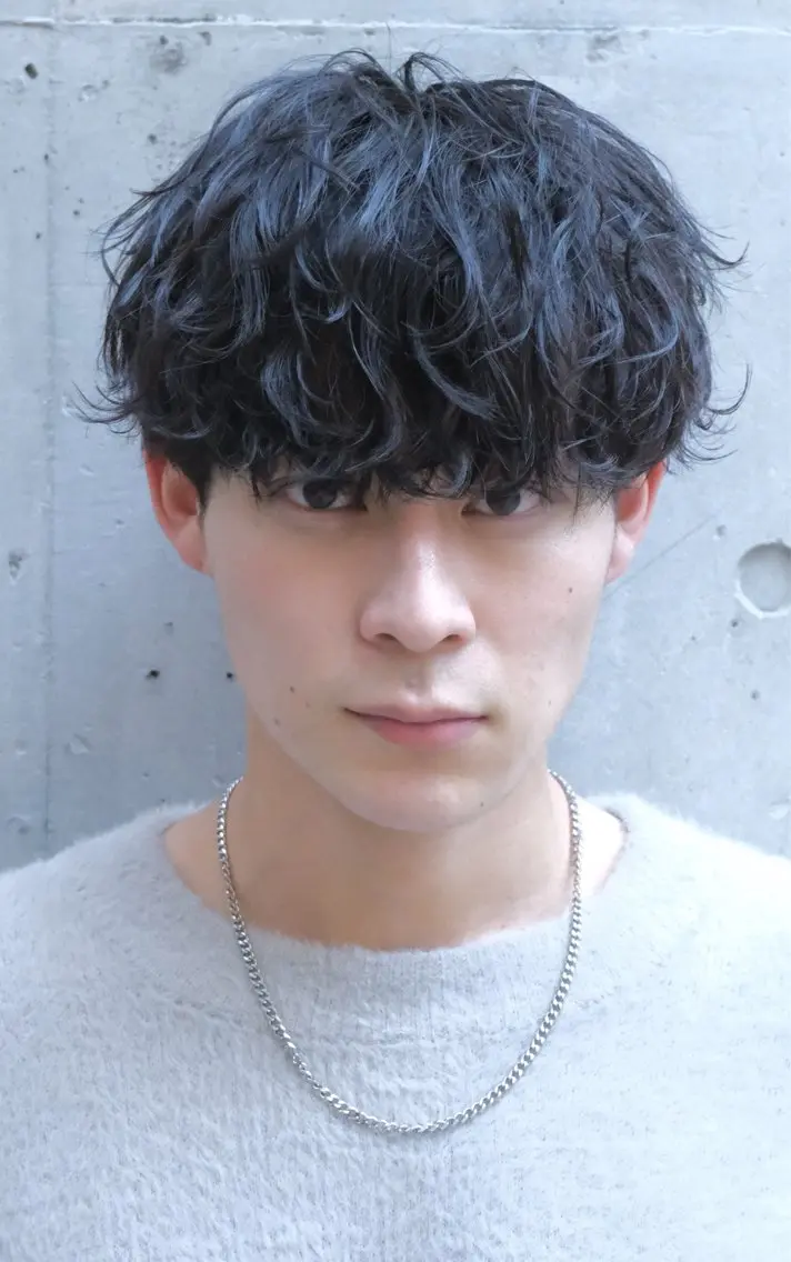 💈 メンズカット＋特殊パーマ¥9,900の写真