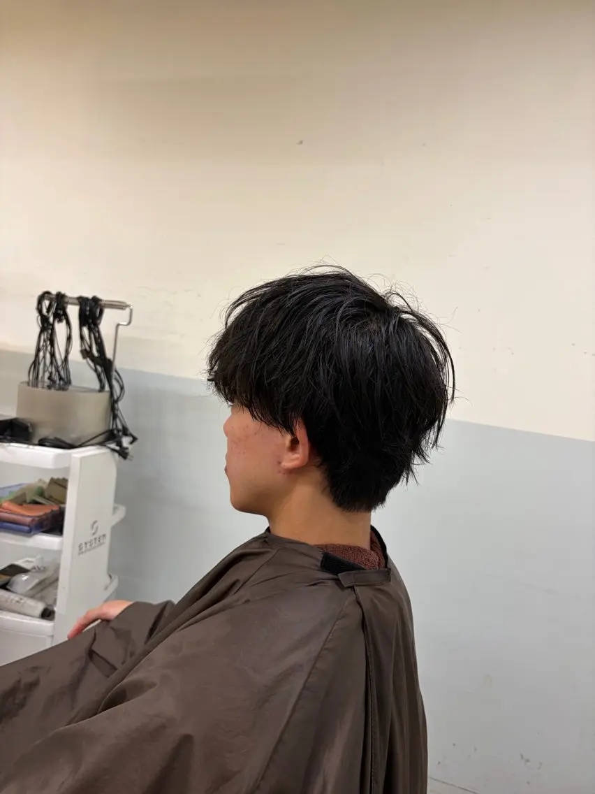 メンズ マッシュ 刈り上げ Arlel荻原 ☀️のヘアスタイル