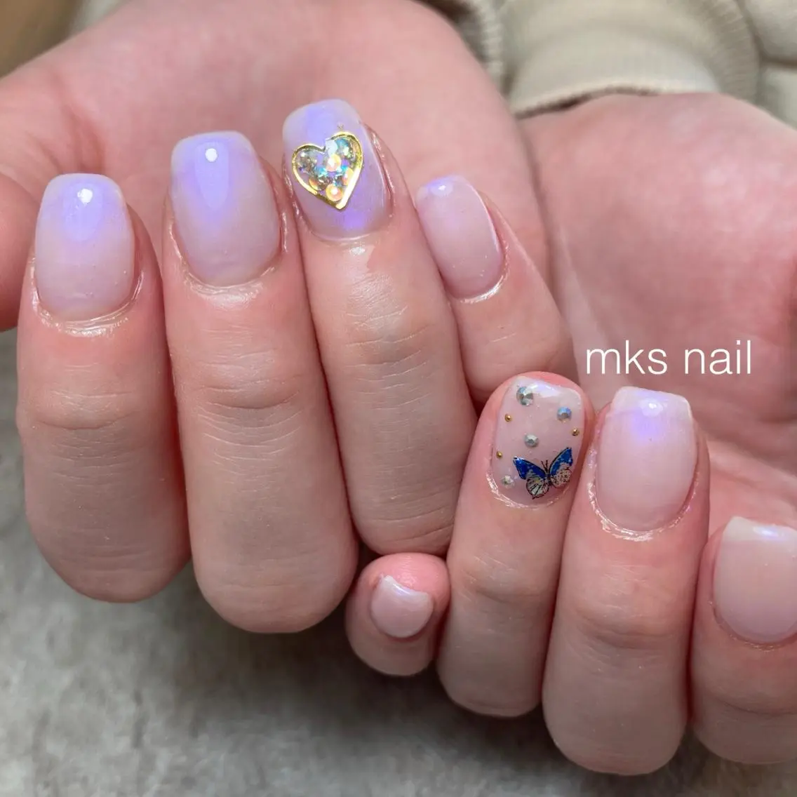 ネイル mks＊nail //  枚方長尾のネイルデザイン