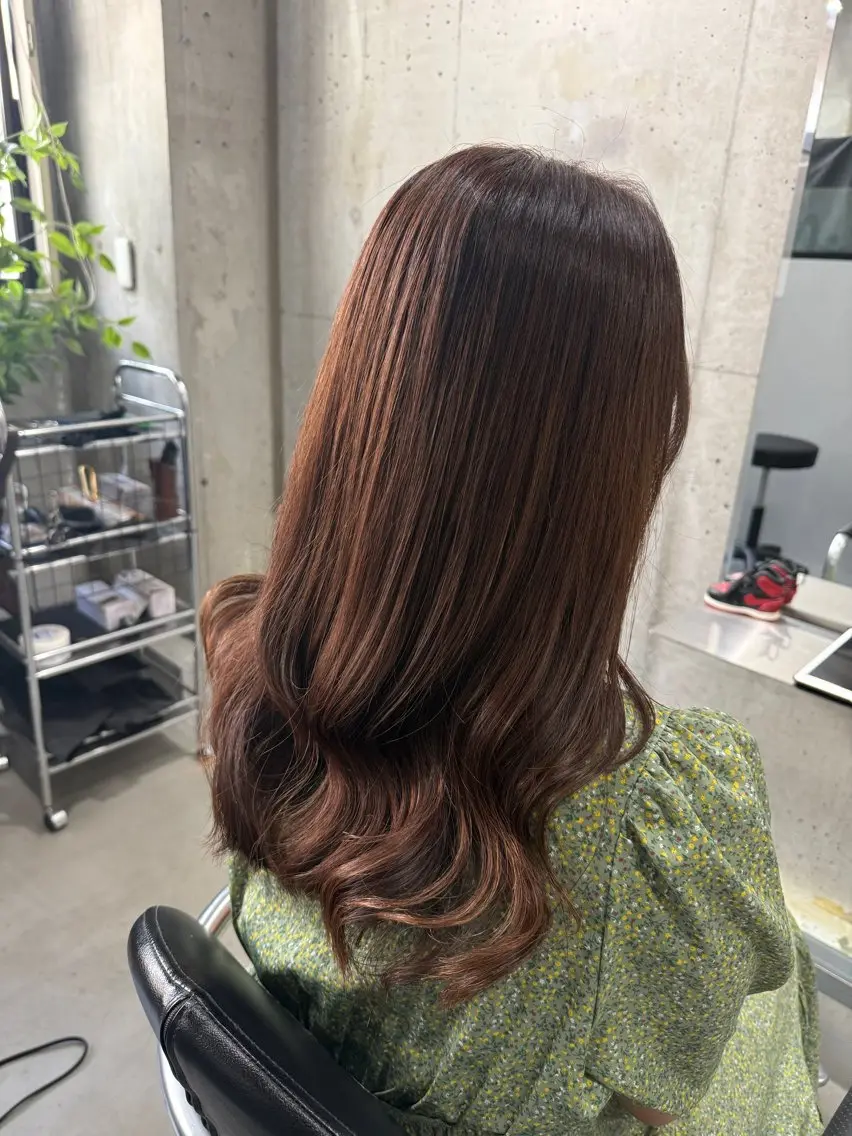 カラー ヘアカラー ゆず 新丸子/  武蔵小杉のヘアスタイル