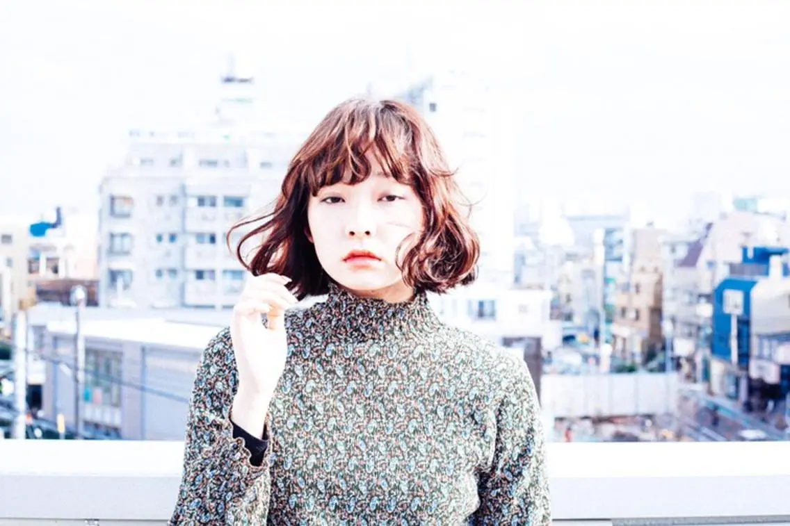 ミディアム カット パーマ トリートメント 💖透明感カラー HAYATO💖のヘアスタイル
