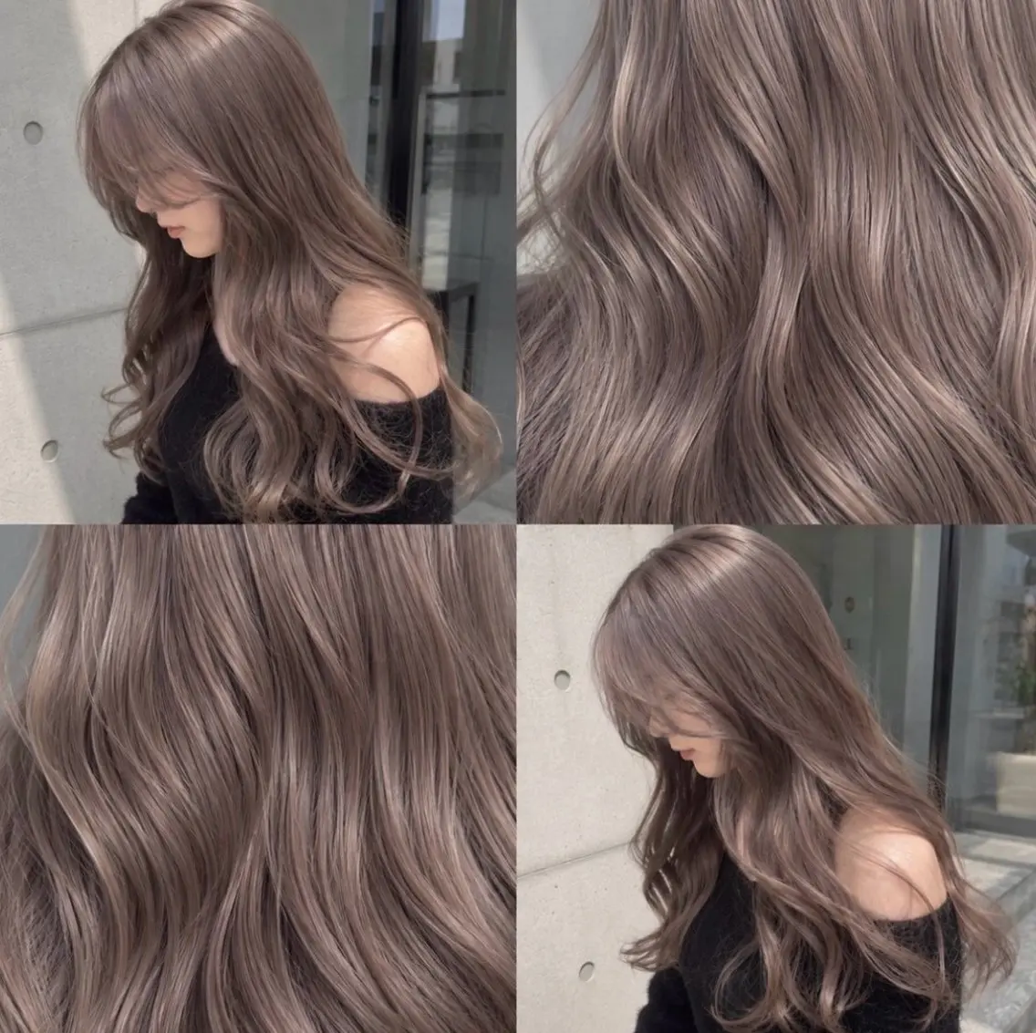 ロング カラー 色落ちまで盛れる 💟まなみのヘアスタイル