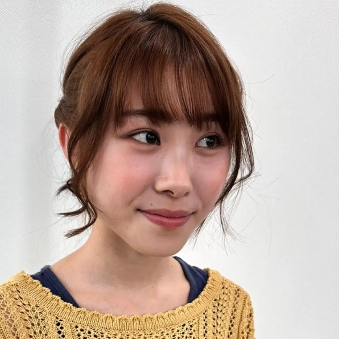 カラー ヘアアレンジ ブラウンカラー テラコッタ おくれ毛 シースルーバング ❇️安達 優心❇️ レイヤー/艶髪特化のヘアスタイル