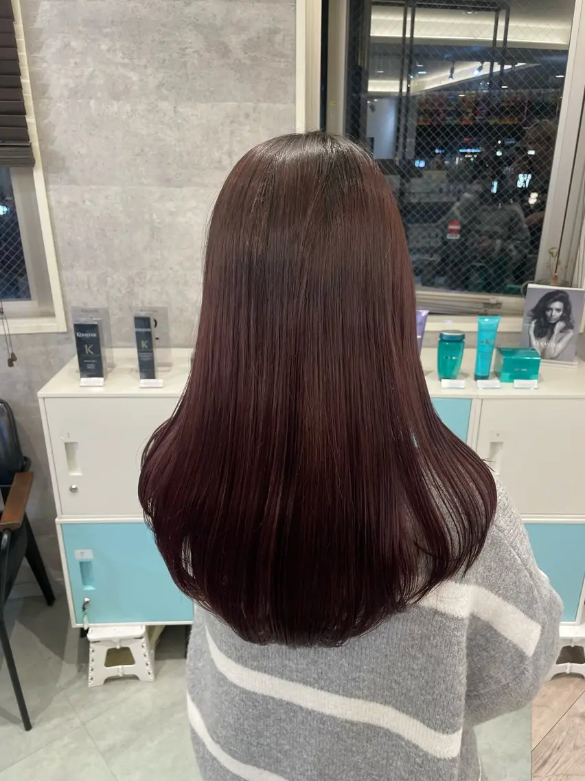 ロング ♡似合わせ ♡ハイトーン♡のヘアスタイル