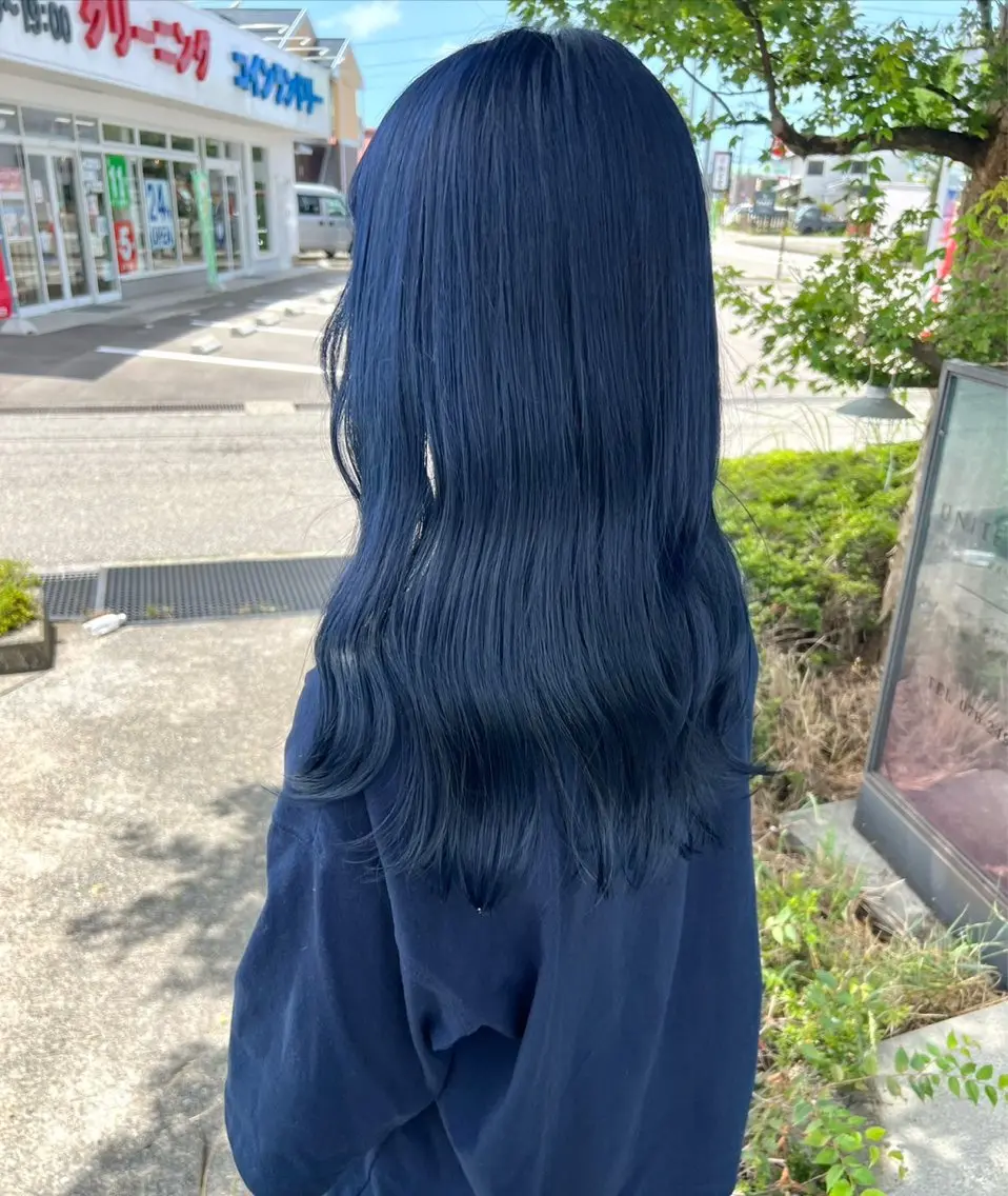 【モデル】ヘアカラーの写真