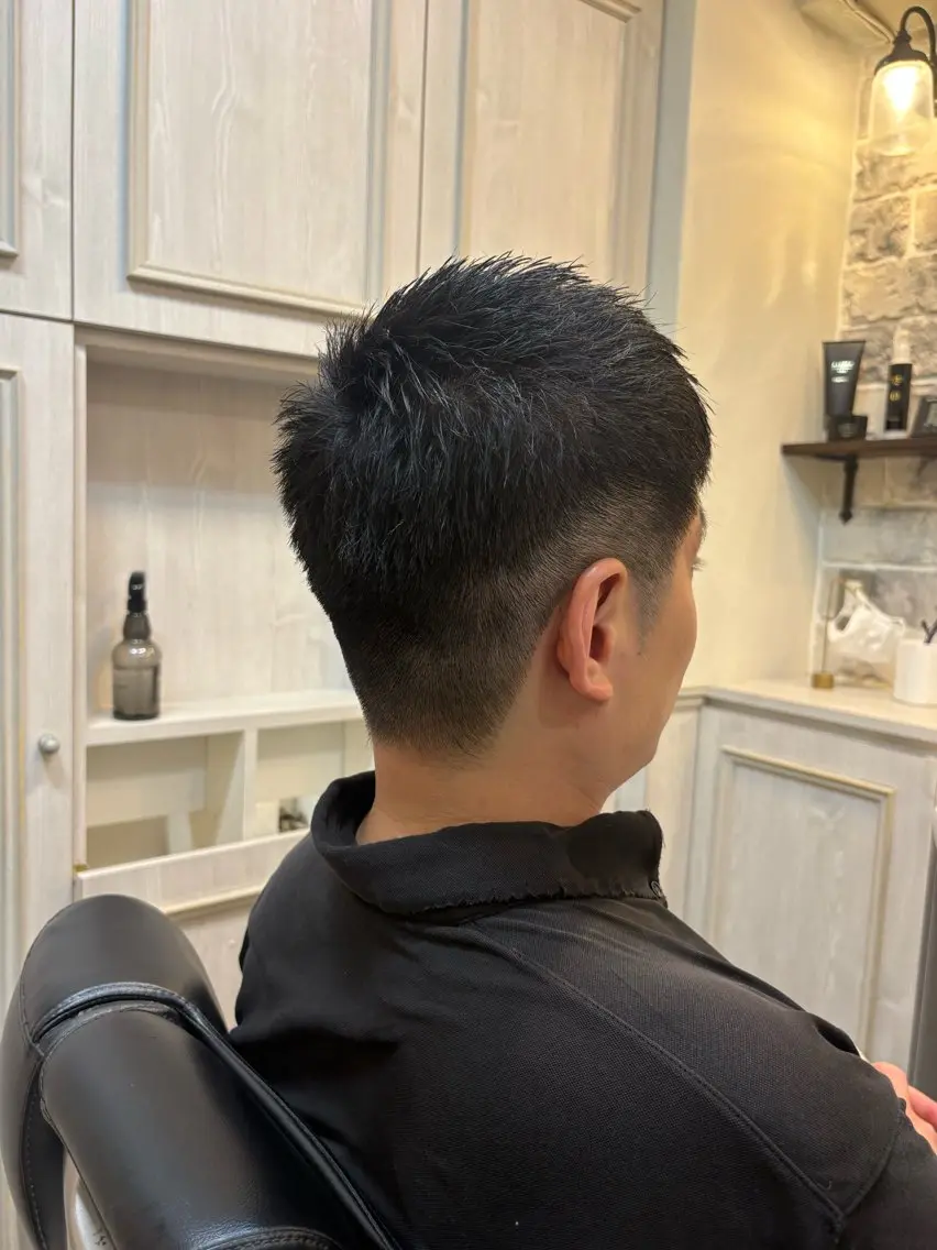 ショート メンズ 見世 茉里那のヘアスタイル