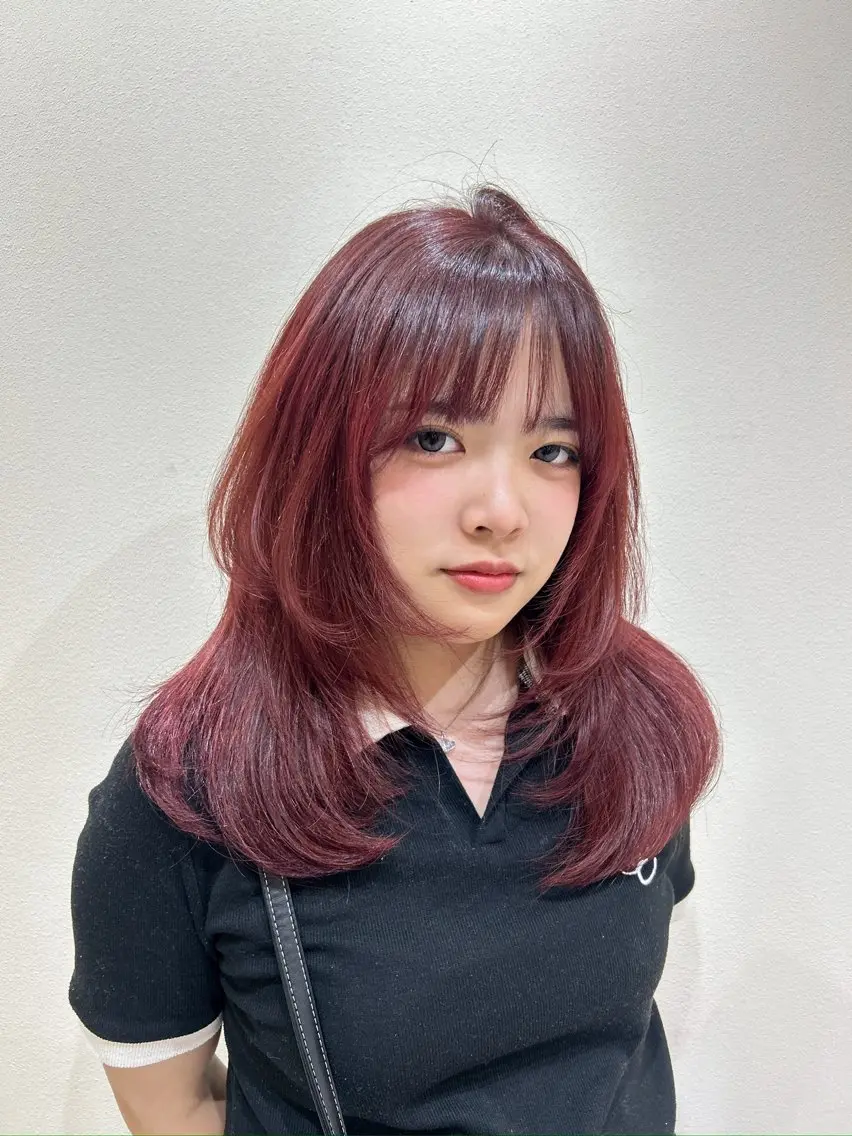 🤍透明感ダブルカラー|ブリーチなしの写真