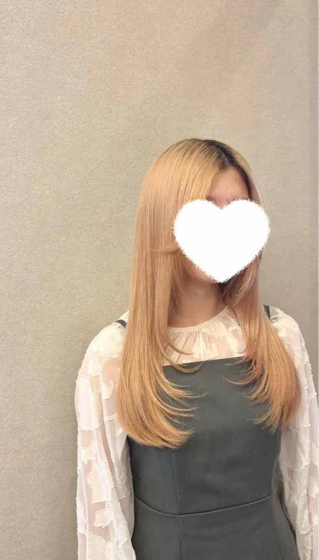 ロング カット ふうか🩰 /暖色カラー💖のヘアスタイル